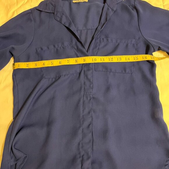 M P H COLLECTION BLOUSE BLUE(SALE) - Picture 7 of 14